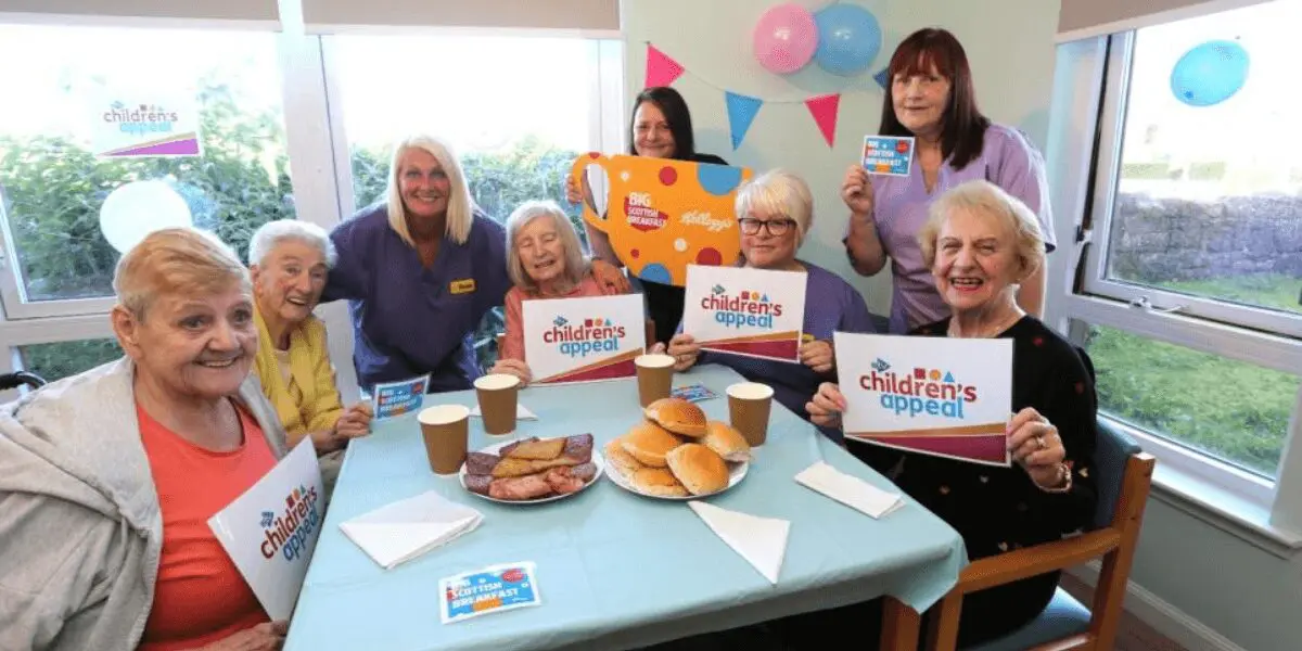 A Big Scottish Breakfast Appeal at Newark Care Home