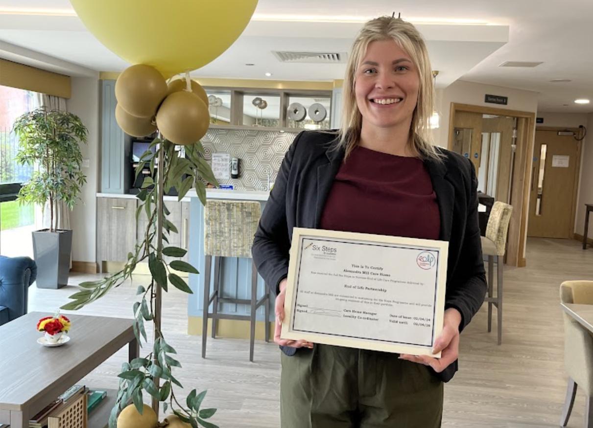 Anavo’s Alexandra Mill awarded Six Steps Accreditation