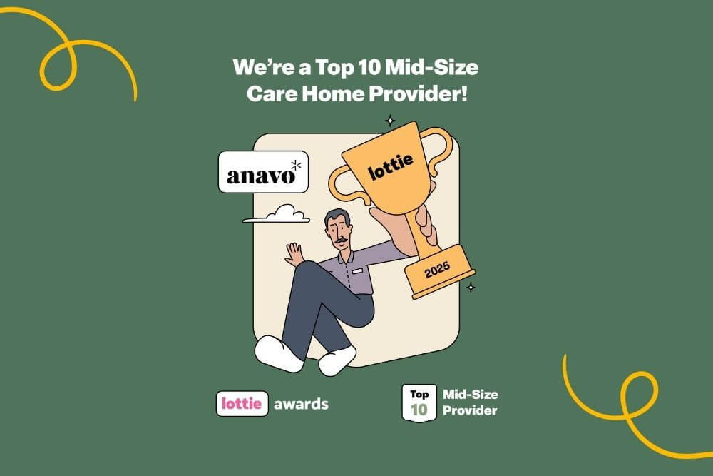 Anavo Receives Lottie’s Top 10 Care Provider Award 2025